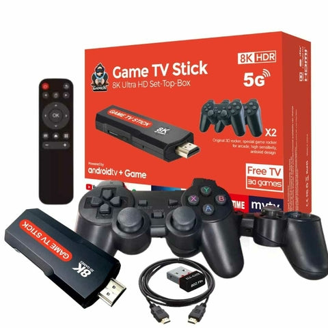 Game TV Stick 8K-Transforma tu TV en el Centro de Entretenimiento Definitivo - ¡Envío Gratis!